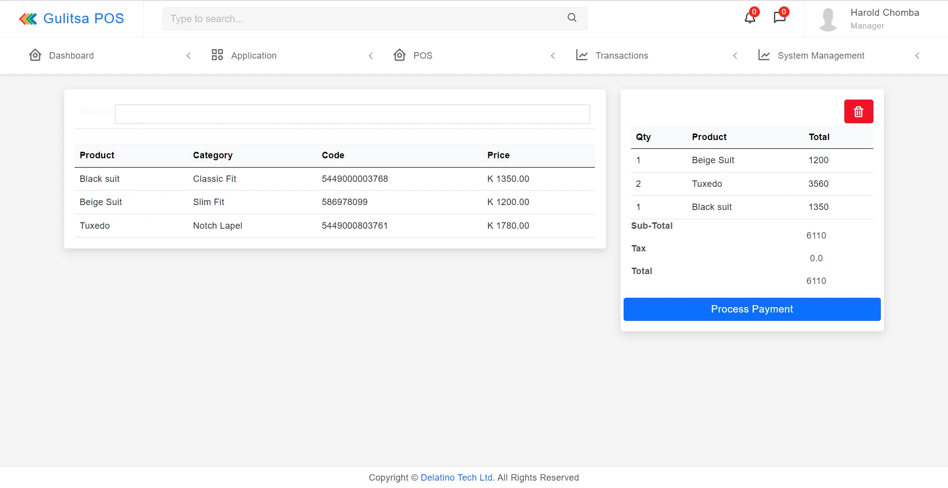 Best Point of Sale In Zambia - Gulitsa POS Versions